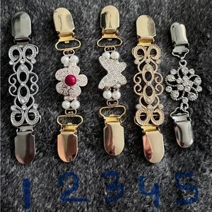 Sweater clip / dress clip retro style - 1 pc (read description)